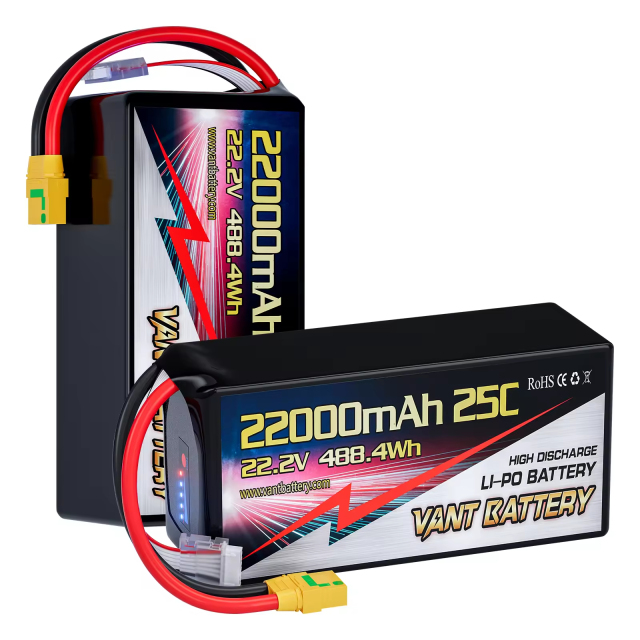 VANT FPV Drone Battery 4S/6S Lipo Battery 5200/6000/7500/8000/9500/10000/12000/16000/22000/30000mah XT60 Connector