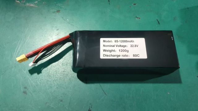 6S Battery 12000mAh 10C HV Batteries High Energy Density Solid State Battery for UVA/FPV