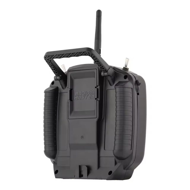 Drone controlled by TX12 radio transmitter remote control