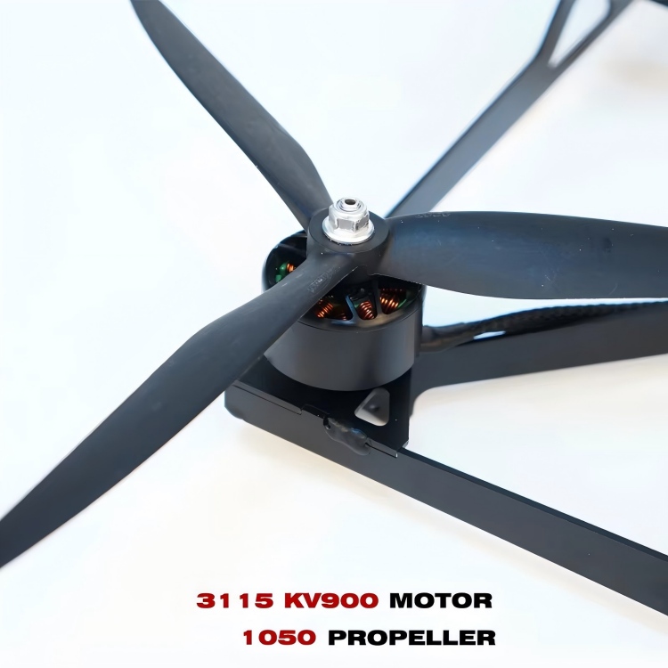 6 Axis 10 Inch FPV Drone