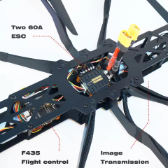 6 Axis 10 Inch FPV Drone