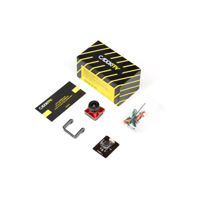 Caddx Ratel 2 V2 FPV Camera Ratel2 2.1mm Lens 16-9/4-3 NTSC/PAL Switchable With Replacement Lens Micro FPV Camera Drone