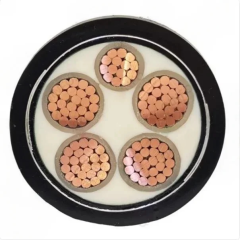 Copper core steel tape armored power cable