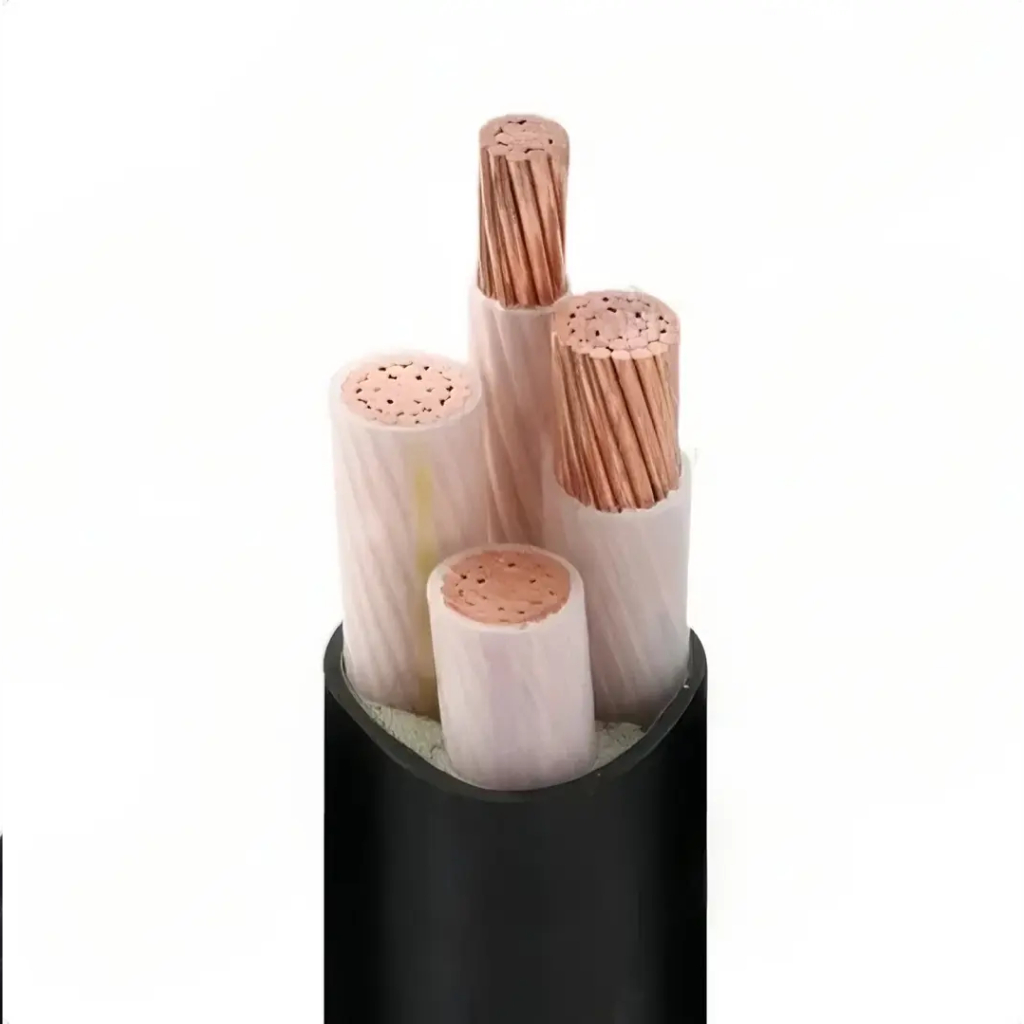 Copper conductor power cable
