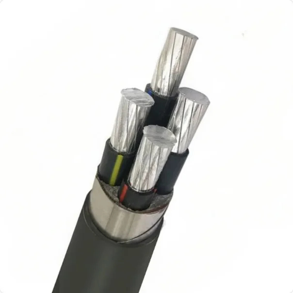 Aluminum alloy conductor steel tape armored power cable