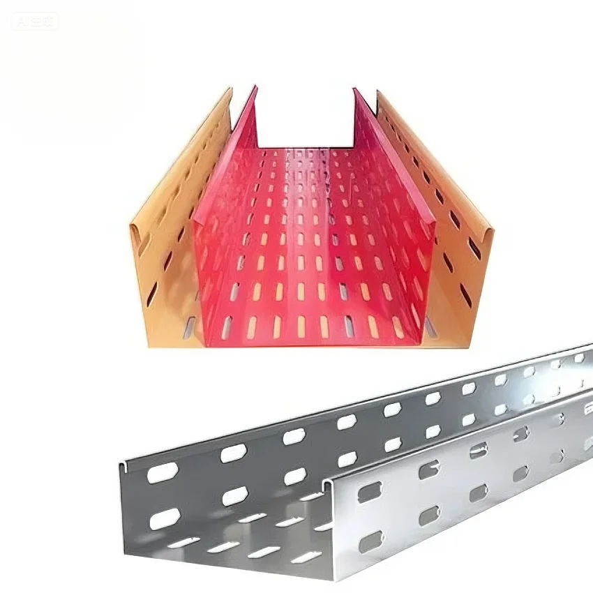 300mm 600mm perforated cable tray