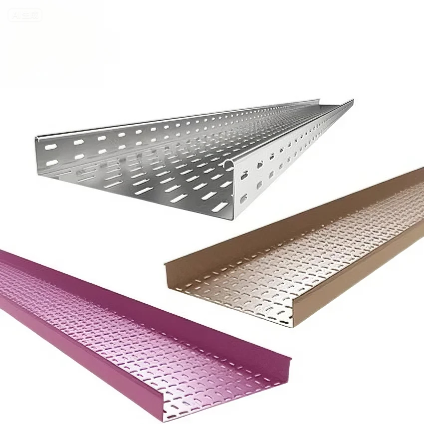 Galvanized spray metal stainless steel SS304 cable tray cable trough waterproof