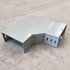 Galvanized elbow tee perforated cable tray connection accessories