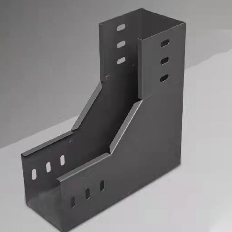 Galvanized elbow tee perforated cable tray connection accessories