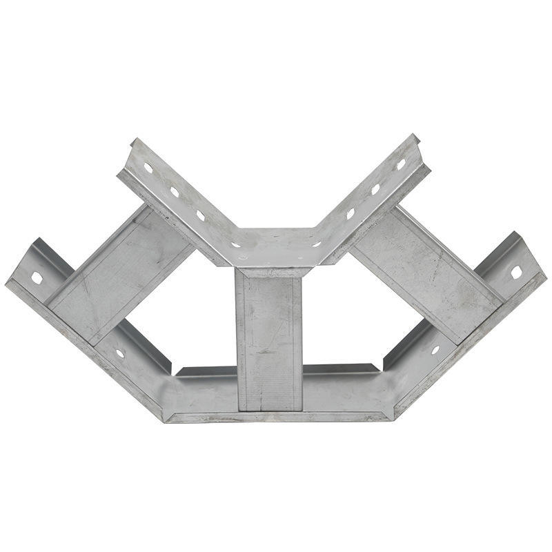 Trough type galvanized bridge horizontal elbow