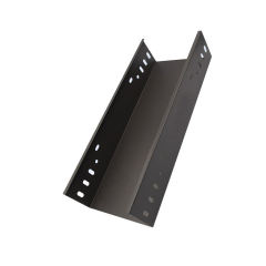 Cable ladder bridge, perforated aluminum spray trough bridge