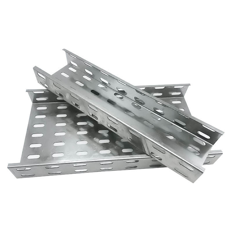 Galvanized steel heavy duty perforated cable tray