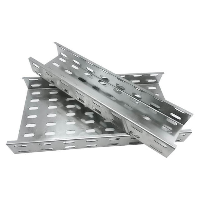 Galvanized steel heavy duty perforated cable tray