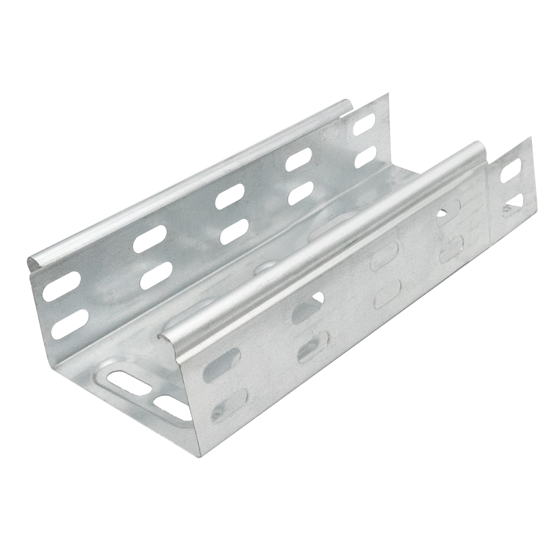 Perforated stainless steel aluminum metal cable tray