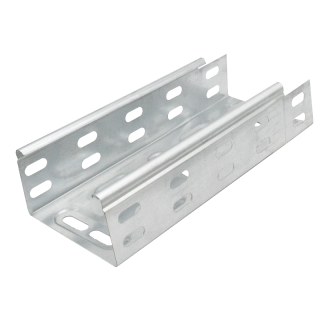 Perforated stainless steel aluminum metal cable tray