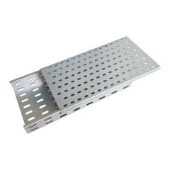 Galvanized steel cable tray and waterproof perforated cable tray