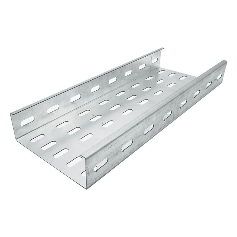 Cable tray, 100-100mm perforated cable tray, galvanized sheet