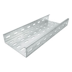Cable tray, 100-100mm perforated cable tray, galvanized sheet