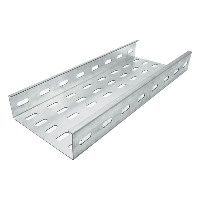 Cable tray, 100-100mm perforated cable tray, galvanized sheet
