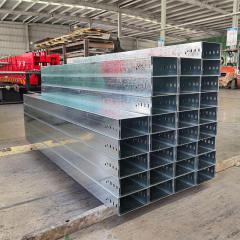Galvanized steel heavy duty perforated cable tray