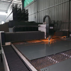 Galvanized steel heavy duty perforated cable tray