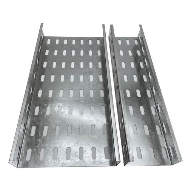 Perforated bridge stainless steel aluminum waterproof metal cable tray