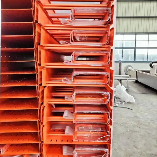 Corrosion-resistant and durable, slotted solid bottom galvanized cable tray