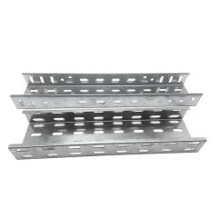 Perforated bridge stainless steel aluminum waterproof metal cable tray