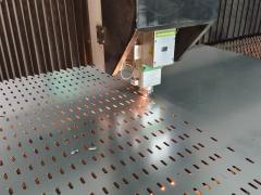 Electrostatic hot dip galvanized SS316 steel outdoor perforated tray type cable tray