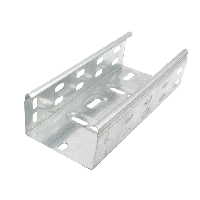 Perforated stainless steel aluminum metal cable tray