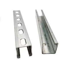 Aluminum Hot Rolled Cold Formed Standard Size Solar Strut Made Metal Bracket Strut Channel