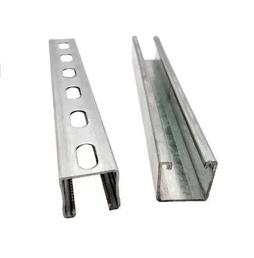 Aluminum Hot Rolled Cold Formed Standard Size Solar Strut Made Metal Bracket Strut Channel