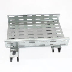 Galvanized Steel Trough Cable Tray And Perforated Cable Tray Supporting System