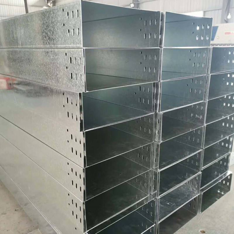 Customized 50mm-300mm fireproof cable tray stainless steel and aluminum ladder cable tray