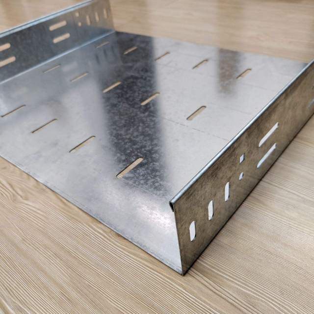 Galvanized Steel Trough Cable Tray And Perforated Cable Tray Supporting System