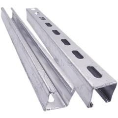 Aluminum Hot Rolled Cold Formed Standard Size Solar Strut Made Metal Bracket Strut Channel