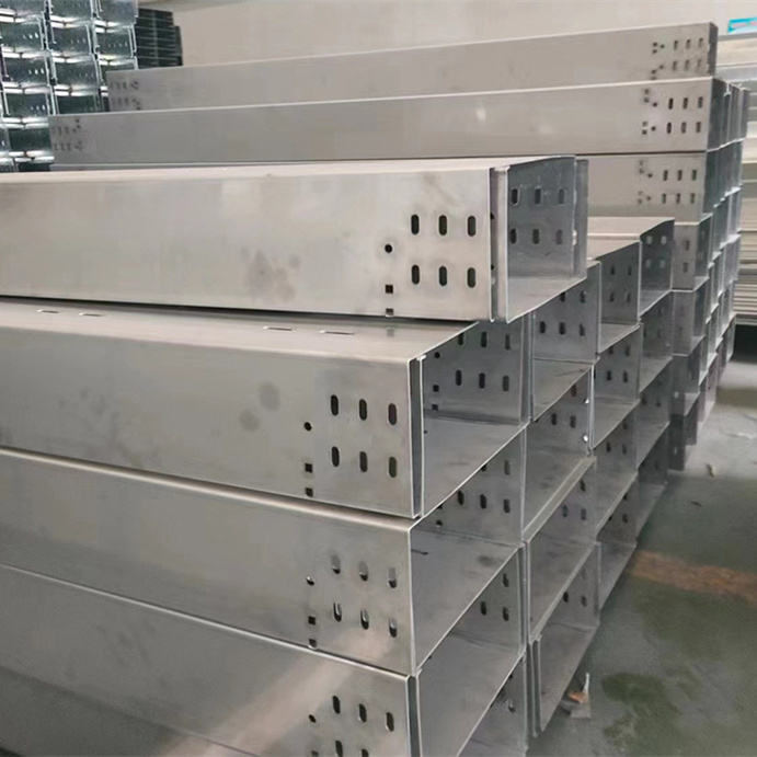 Durable 2020mm Aluminum Alloy Galvanized Metal Cable Trunking Wiring Duct Cable Tray
