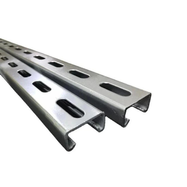 Aluminum Hot Rolled Cold Formed Standard Size Solar Strut Made Metal Bracket Strut Channel