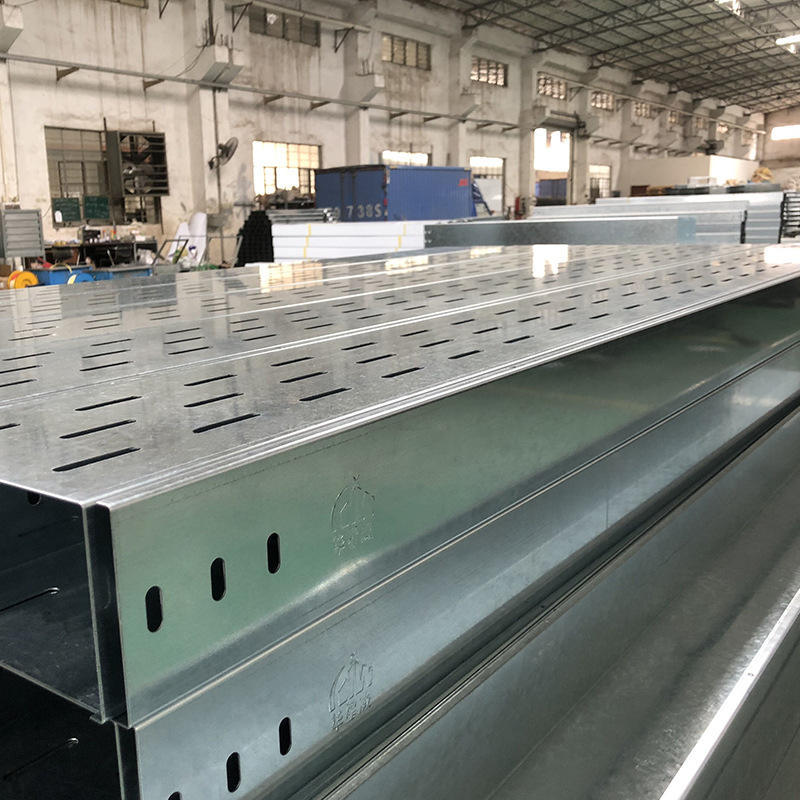 Galvanized Steel Cable Tray and Perforated Cable Tray Galvanized Cable Tray Galvanized Perforated