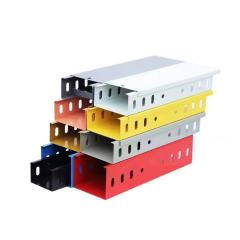Uv Protection Hot-dip Galvanized Cable Trunking Sprayed With Fireproof Aluminum Alloy Plate