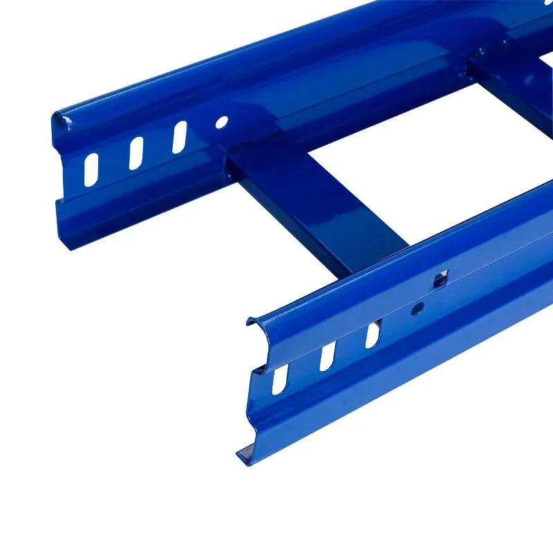 Strong and Weak Current Plastic Spraying Bridge Trough Ladder Type Fireproof Cable Tray for Cable Laying Raceway Fireproof