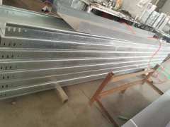 Customized 50mm-300mm fireproof cable tray stainless steel and aluminum ladder cable tray