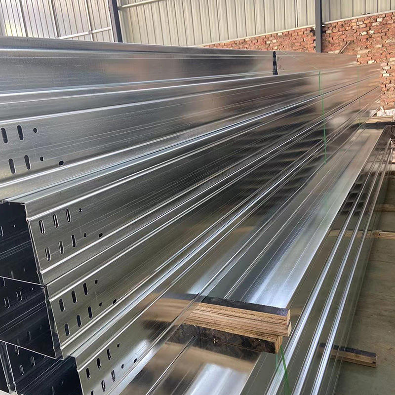 Customized 50mm-300mm fireproof cable tray stainless steel and aluminum ladder cable tray