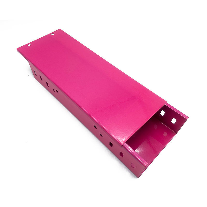 Stainless steel perforated cable tray