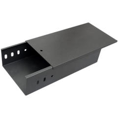 Grey Color 40x25mm Flame Retardant Electrical Protect Cable Plastic Duct Trunking Floor Cable Trunking