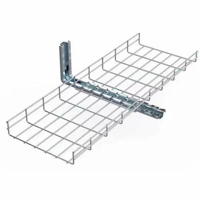 Stainless Steel SS304 Wire Mesh Cable Tray Cover Coupler Accessories