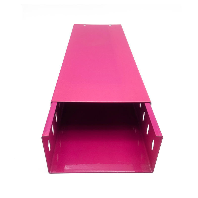 Fireproof Steel Cable Tray and Plastic Sprayed Tray Type Trough Cable Metal Trunking