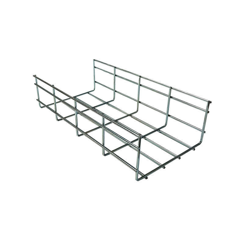 200mm 100mm size basket mesh galvanized steel wire cable tray