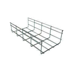 200mm 100mm size basket mesh galvanized steel wire cable tray