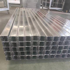 Outdoor Used Hot Dip Galvanized Cable Tray Cable Trunking For Chemical Plant Factory Airport Construction Project